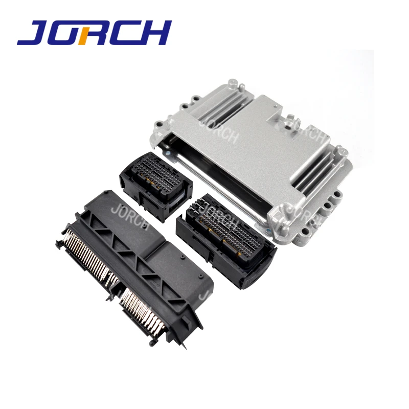 154 PIN Bosca Feithicleach Ceanglóir Alúmanaim ECU PCB Bosca imfhálaithe HD -154 ha do 1264486513/284617-1