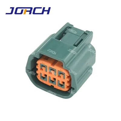 6189-0766 PBT Dark Green 6 Bioráin do Bhaineann le Ceanglóir Sreang Leictreach Séalaithe Uathoibríoch Uiscedhíonach